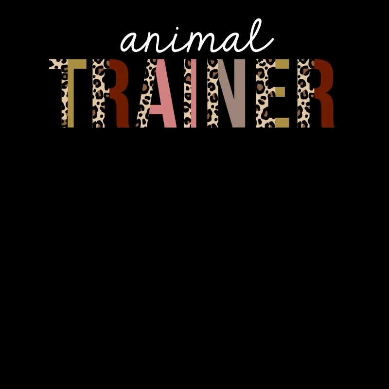 Animal Trainer Leopard Print Funny Gift