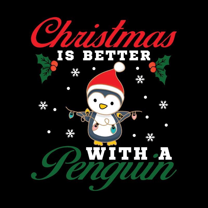 Weihnachten ist besser mit einem Pinguin