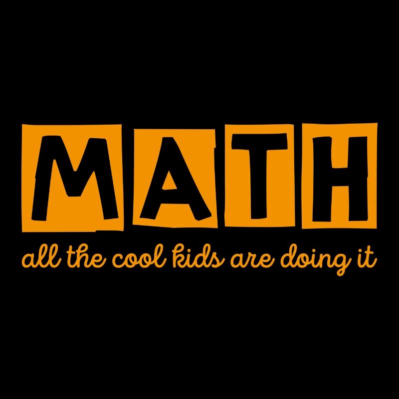 Math kids saying math gift