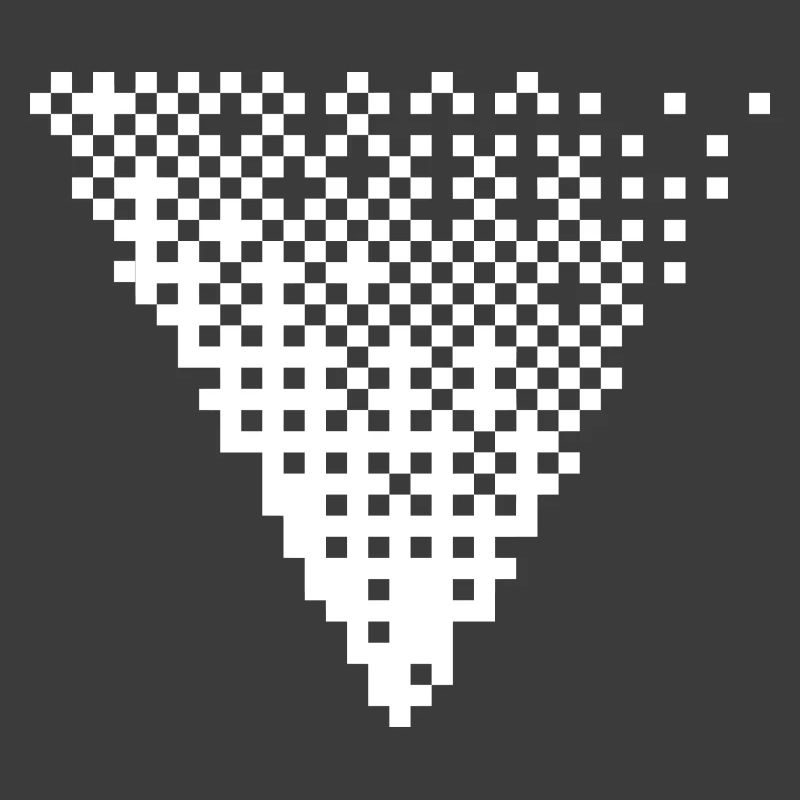 Triangular Halftone Pixel Grid