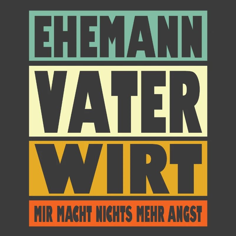 Wirt Vater Ehemann Held