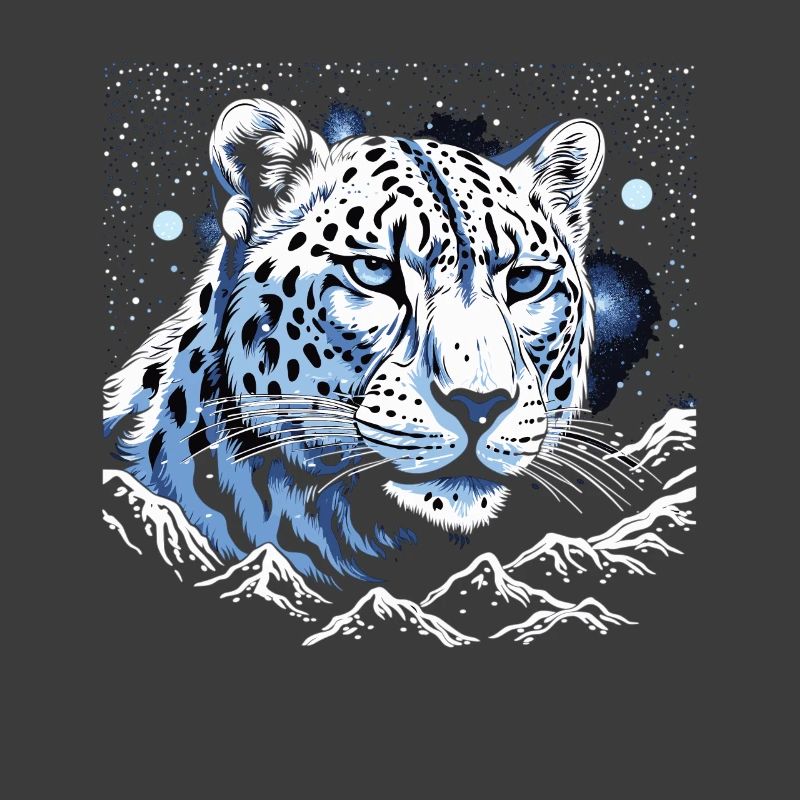 Celestial Snow Leopard Guardian