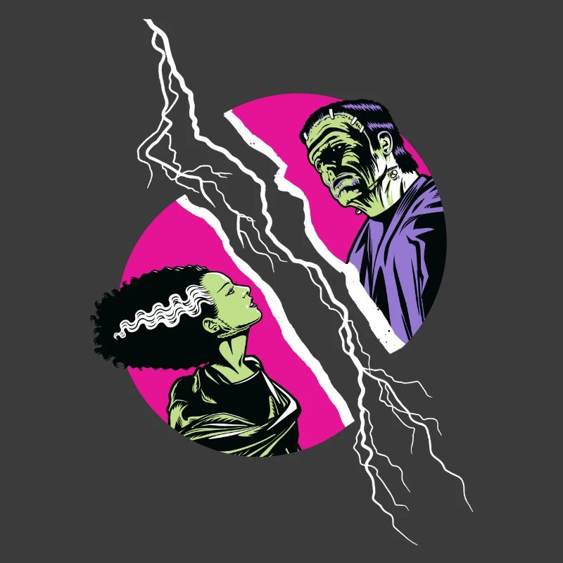 Universal Monsters Frankenstein And Bride Flash