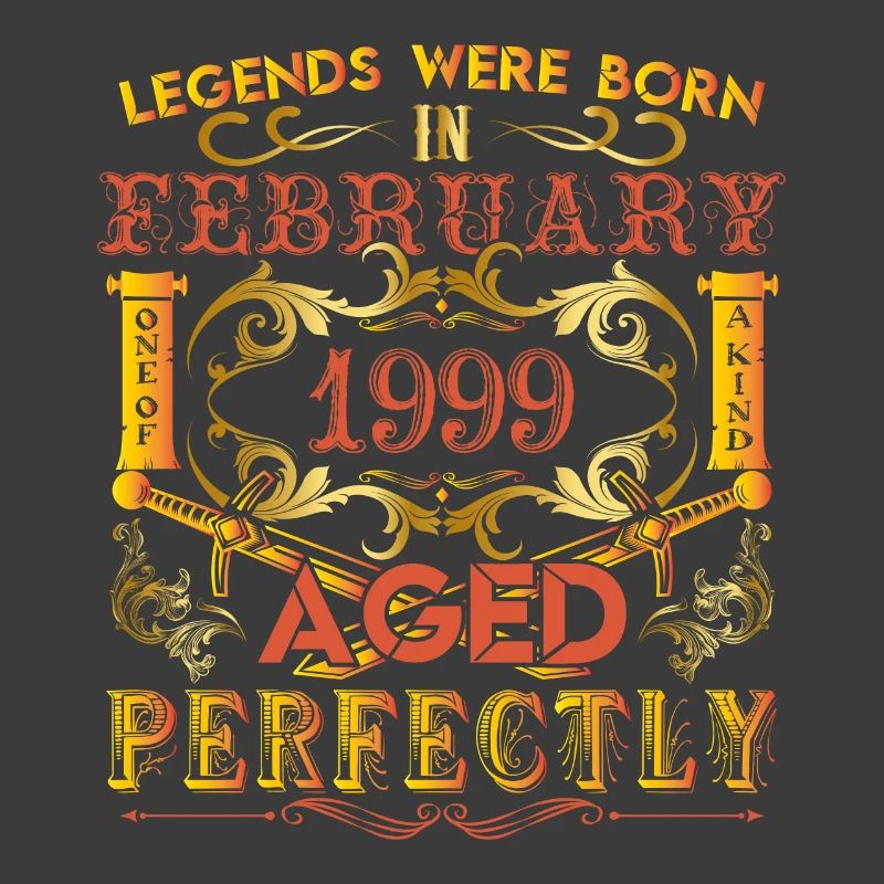 Februar 1999 - Geburtstag 1999 wurden Legenden geboren.