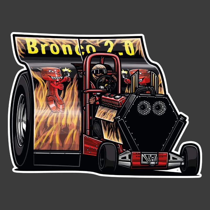 Tractor Pulling // Illustration