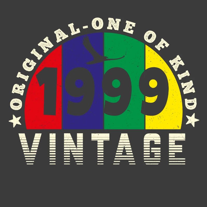 Vintage 1999 Retro - Bursdag