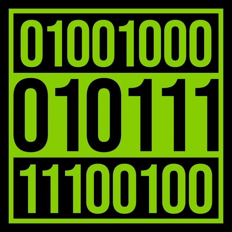 Binary Code Program Language