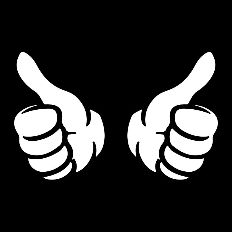 pouces levés main comme