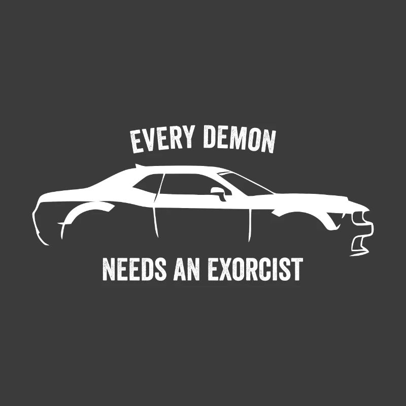 CHALLENGER DEMON SLOGAN