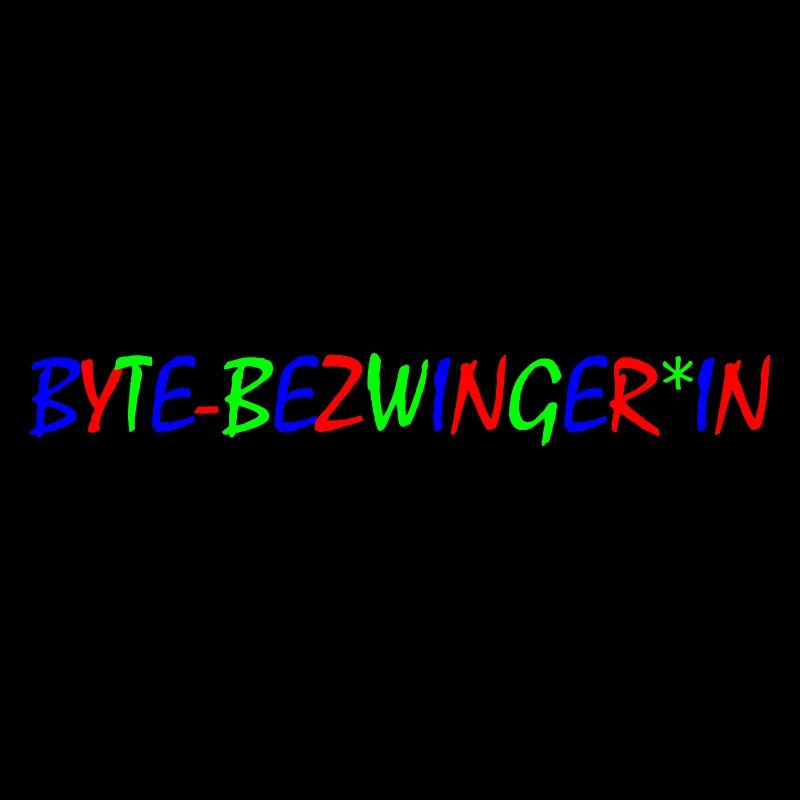 Byte Conqueror – Colorful Typography