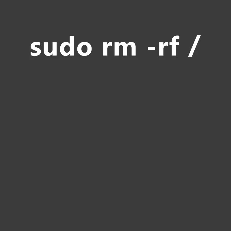 Linux Admin Programmer sudo rm rf / Linux