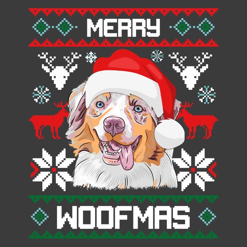 Pull moche de berger australien de Joyeux Woofma