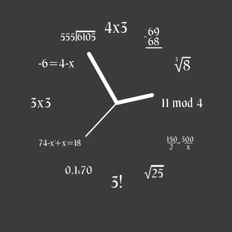 Formule Math Meme Math Equation Jokes Math Clock