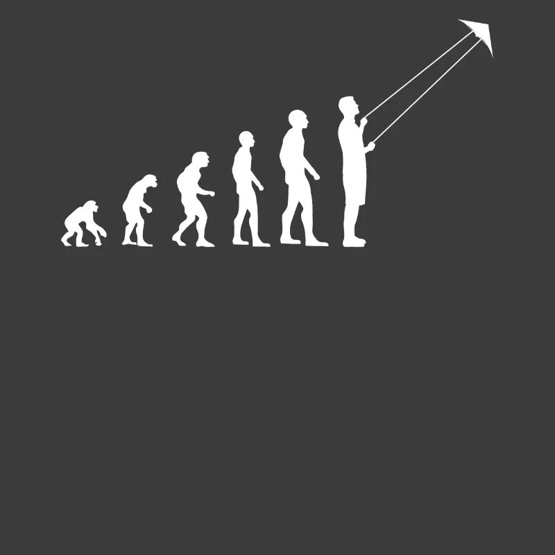 Drachenfliegen Evolution Drachensteigen Geschenk