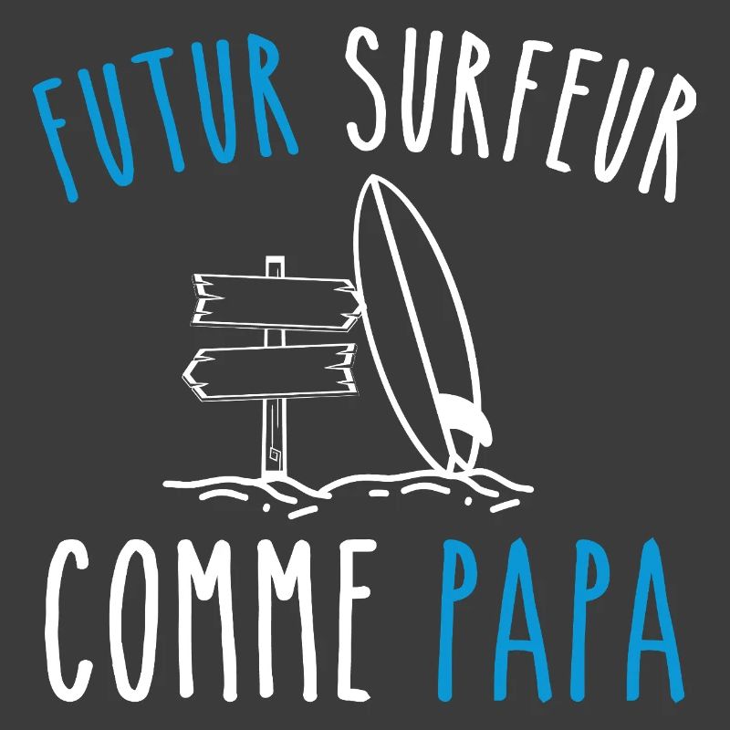 Future surfer like dad