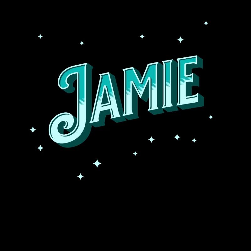 Jamie's naam gepersonaliseerd