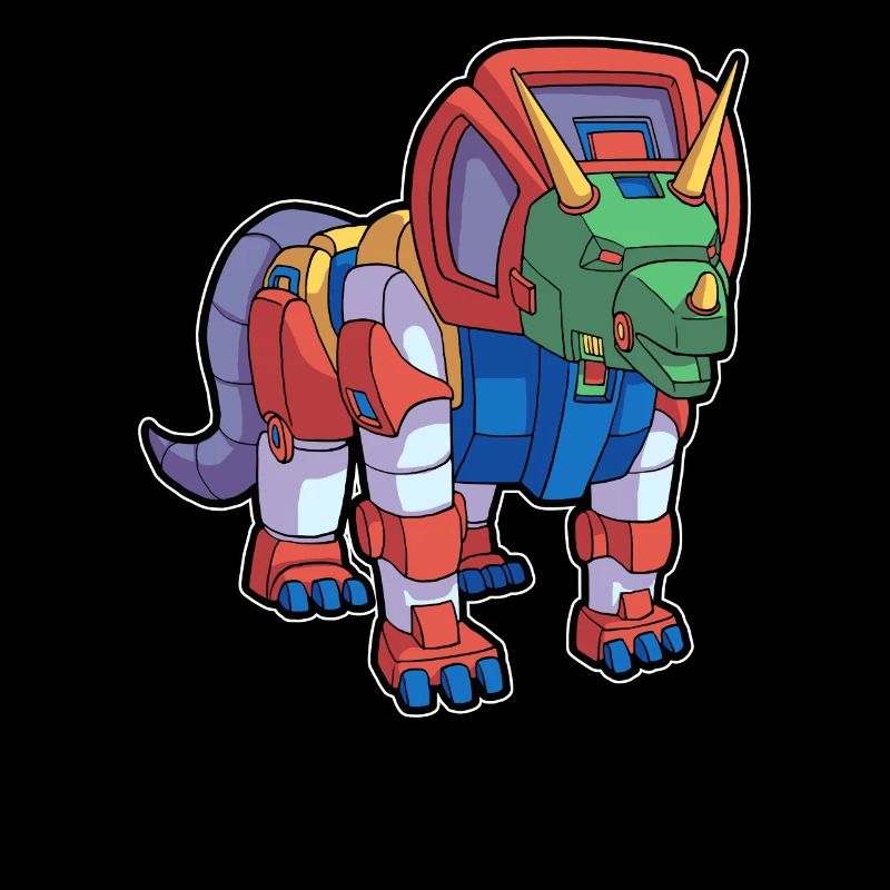 Triceratops robot dinosaur