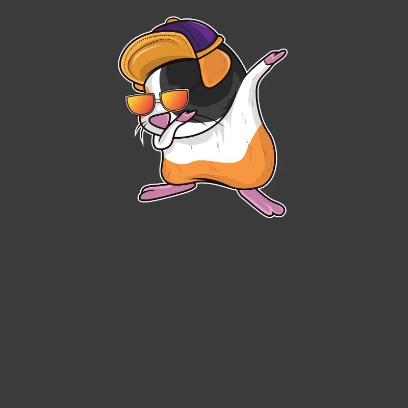 Dabbing Dab Danse Cadeau Cadeau Hamster Cochon d'Inde