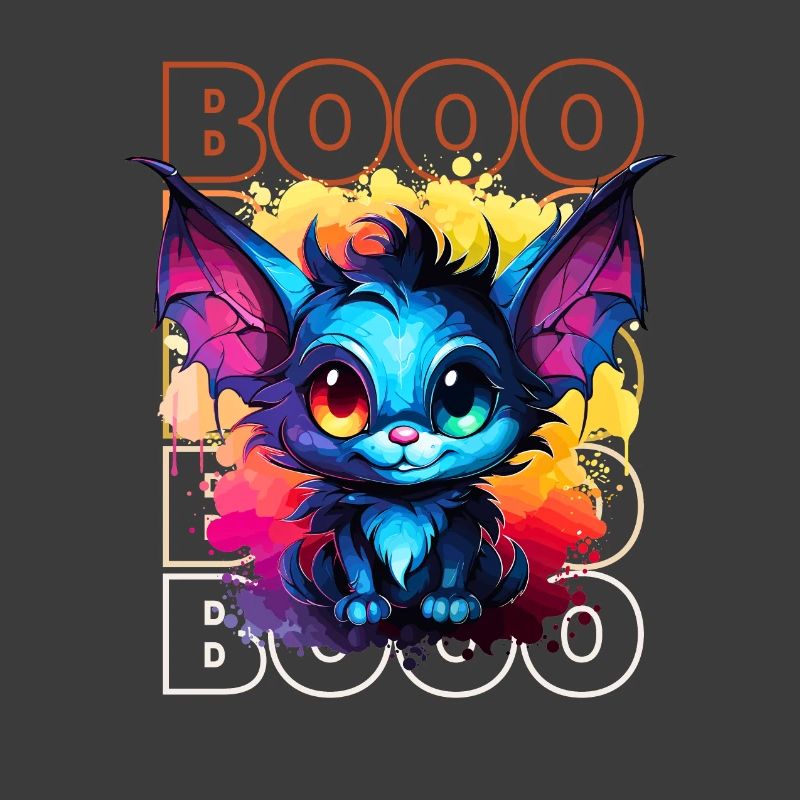 Chibi Swoop & Booo! Nighttime Flutter Tee!