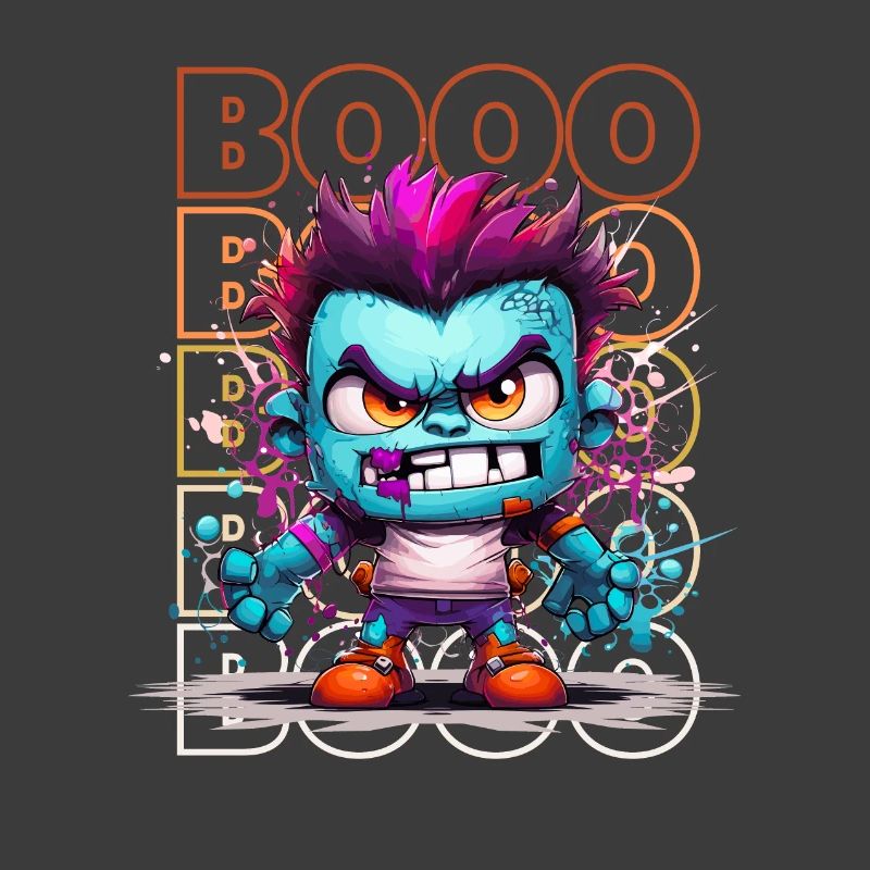 Chibi Bolt & Booo! Cousu géant Tee !