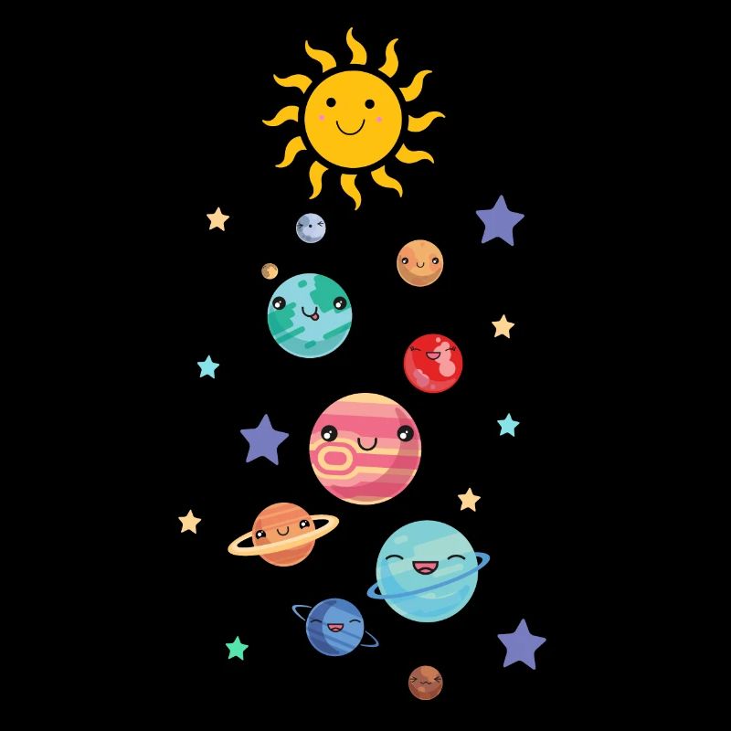 Solar system planets outer space astronomy space