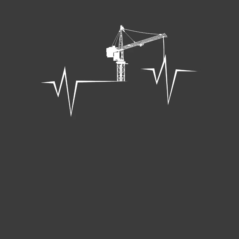Crane Crane Operator Construction Site Crane Tower Heartbeat