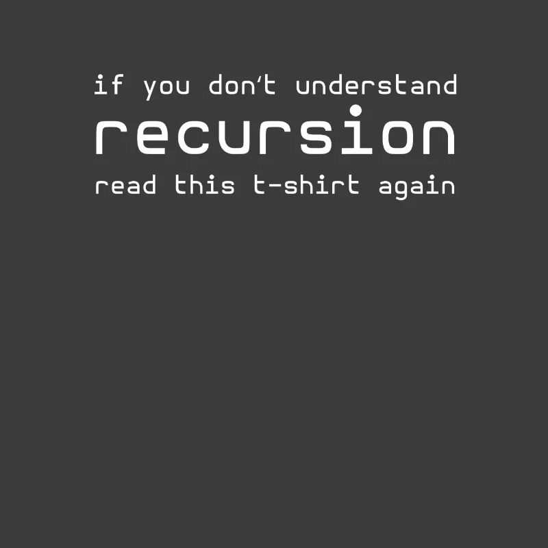 recursion entwickler programmierer html c php phyt