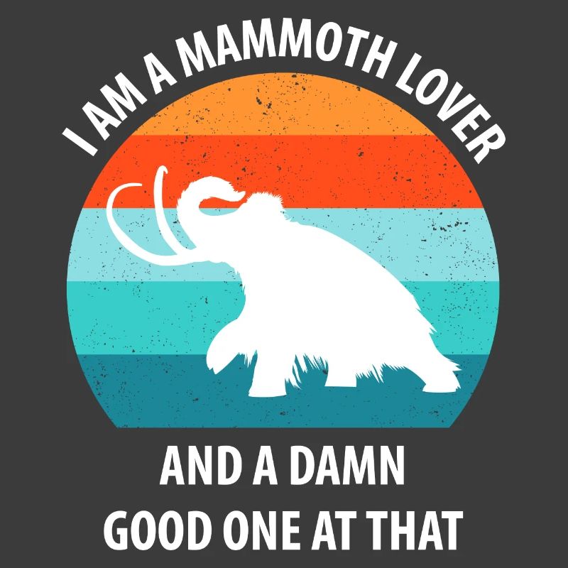 Lustiges Mammut Steinzeit Eiszeit Design Urzeit