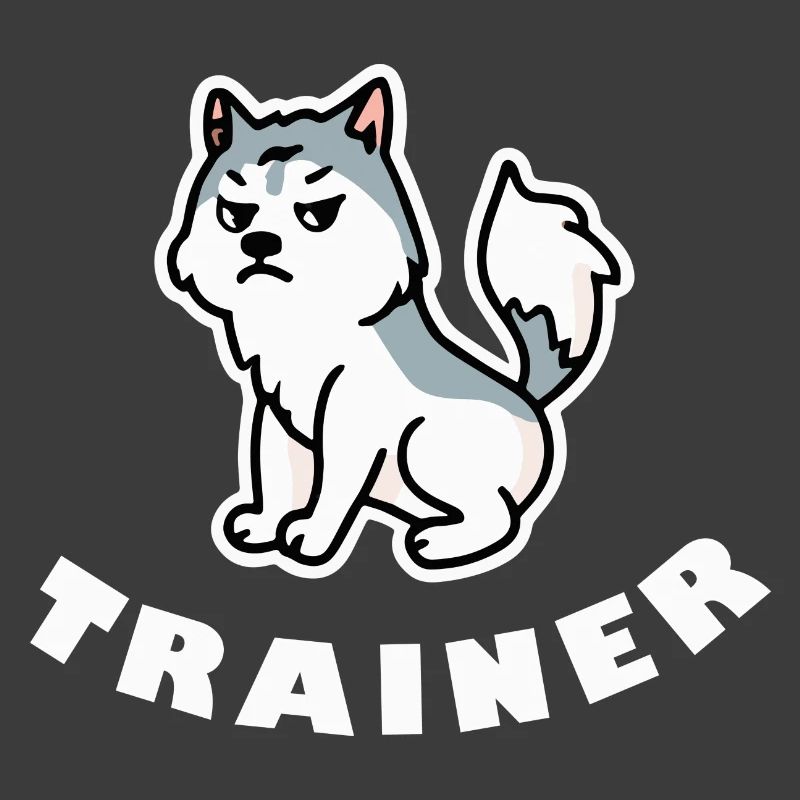 Huskytrainer Grumpy Hund Malamute