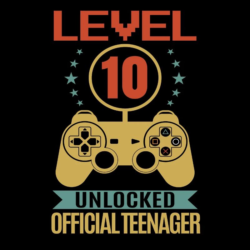 10. Geburtstag - Geburtstagsshirt level 10 unlock