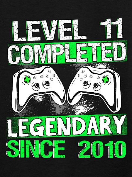 Børn Niveau 11 År Gaming Fødselsdag Gamer