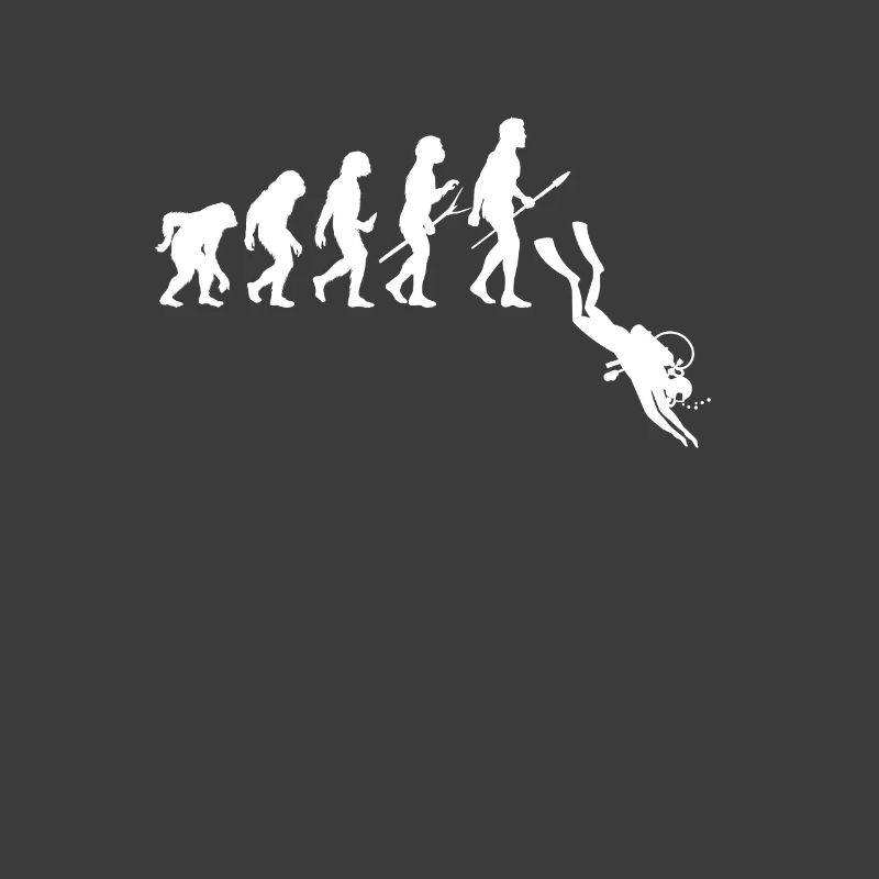 Evolution Diver Gift Idea for Divers Diving