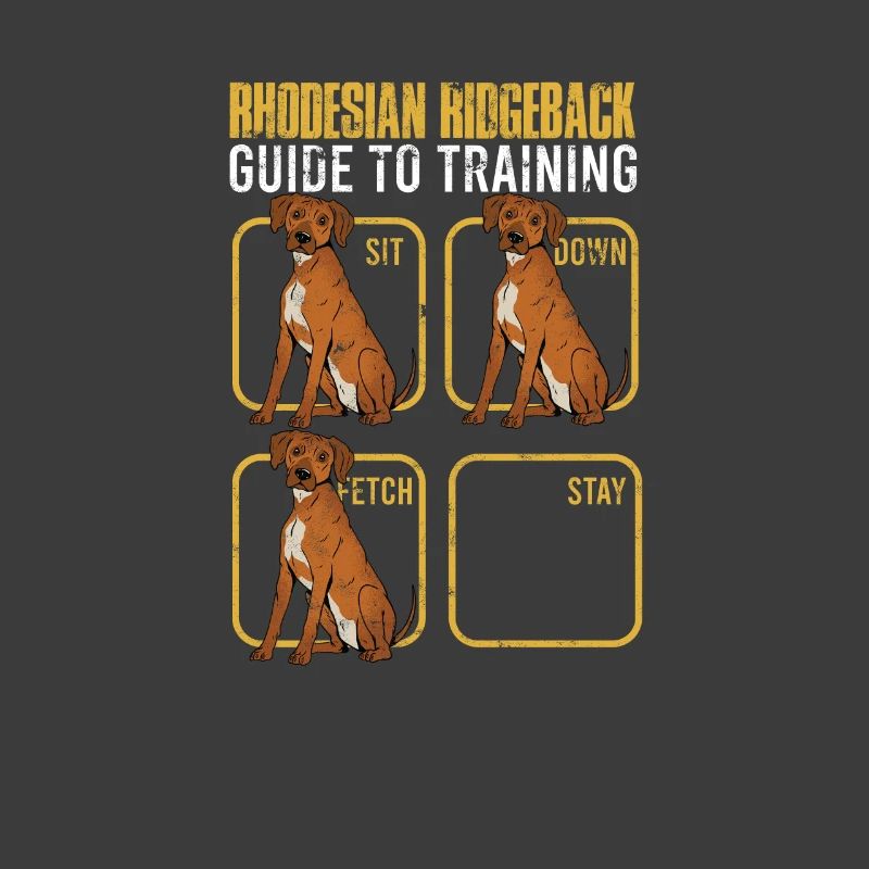 Rhodesian Ridgeback guide de formation asseyez-vous
