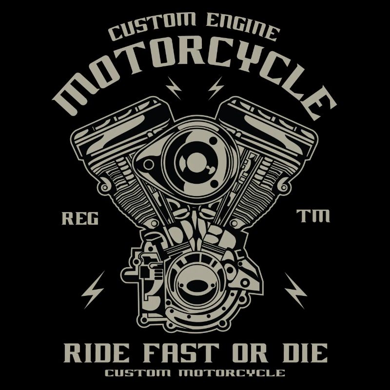Motorcycle engine conversion Chopper Custom Engine