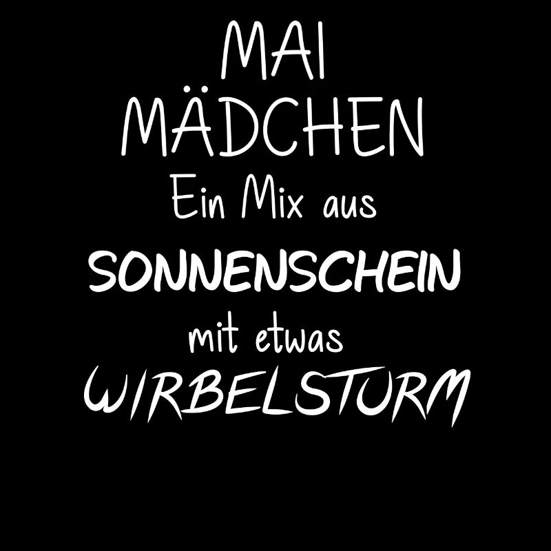 Mai Mädchen Spruch Geburtstag Geschenk
