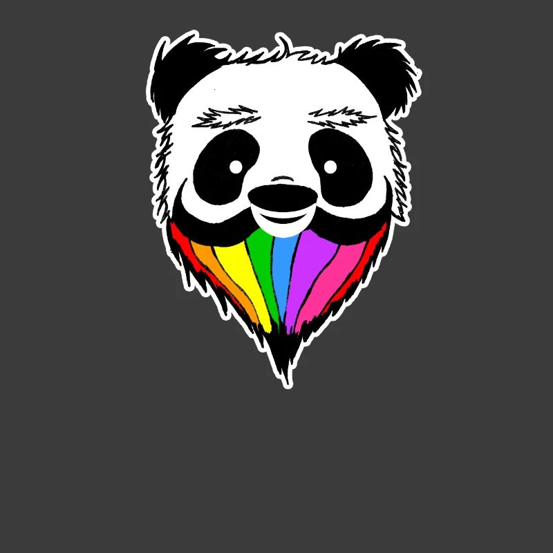 Panda Schwule Lesben Gaypride Bär Bart