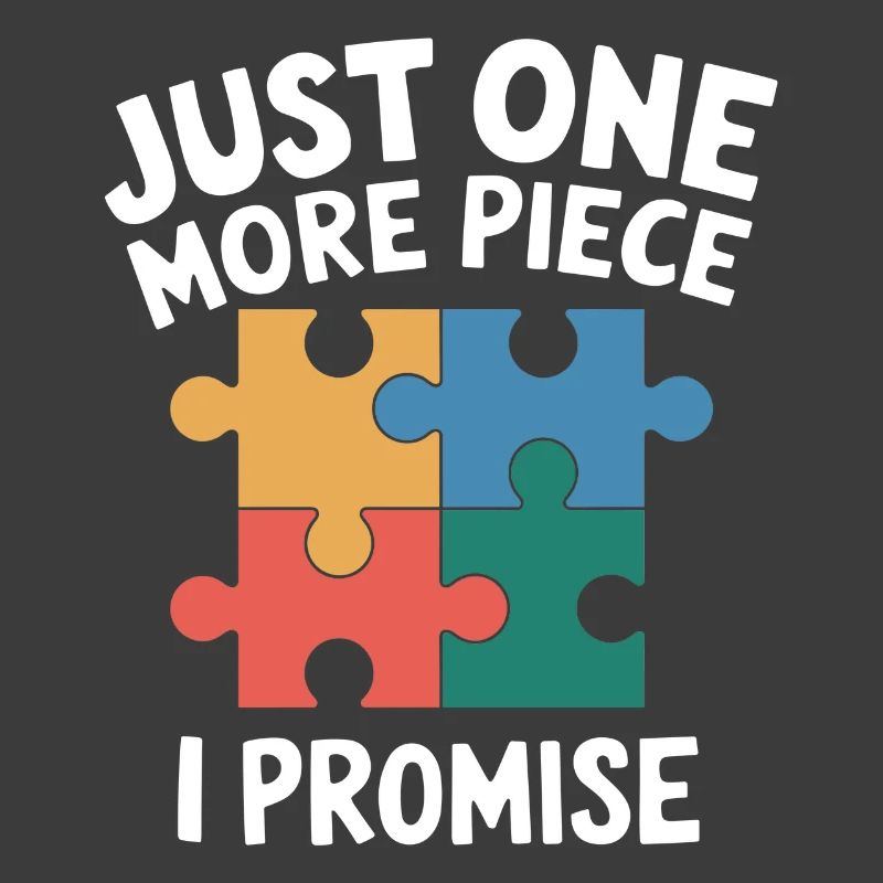 Nur noch ein Teil, ich verspreche ein lustiges Puzzle