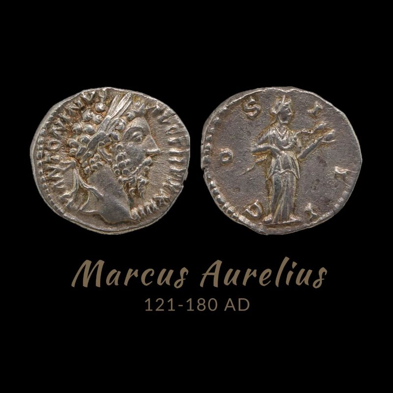 Römische Münze (Marcus Aurelius)