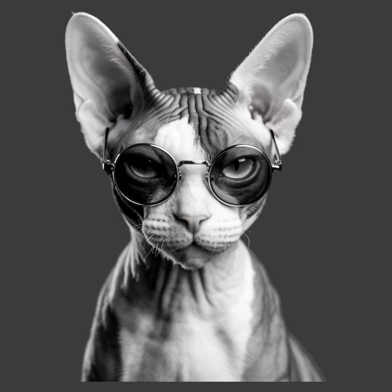 Sphynx peu impressionné