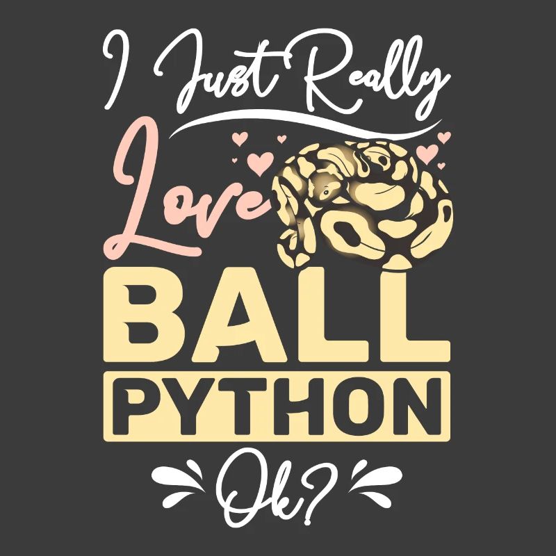 J’aime vraiment le python royal, d’accord ?
