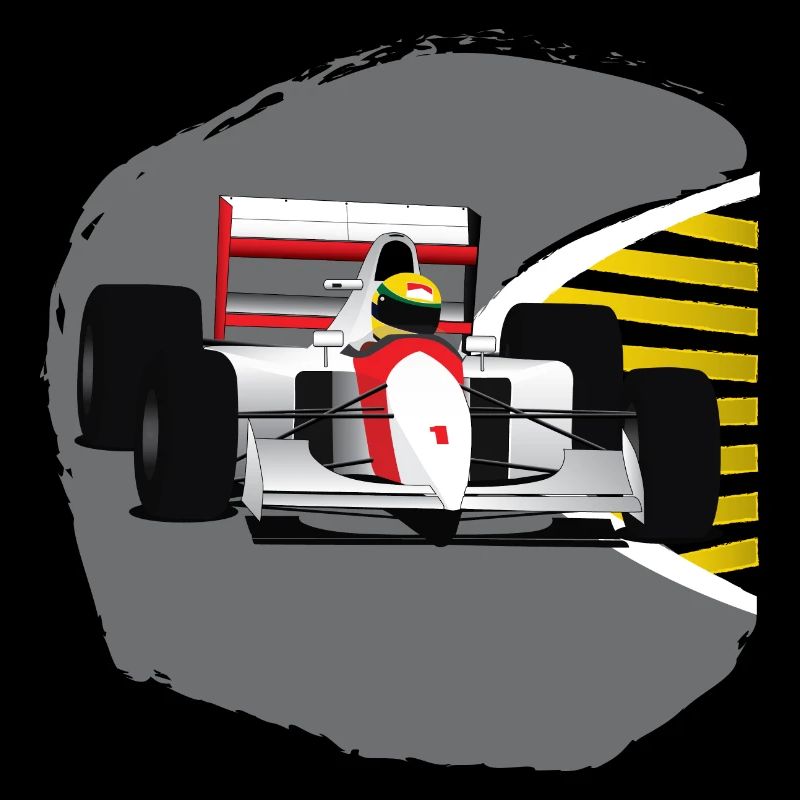 Voiture de course de formule senna