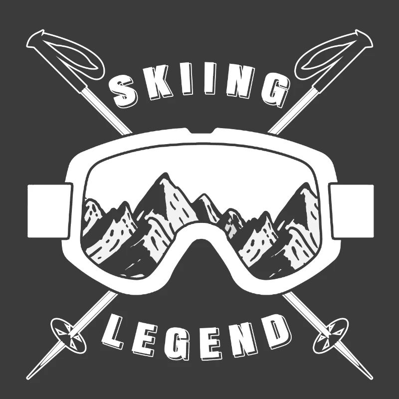 Snow Ski Legend Master Gift Idea Gift