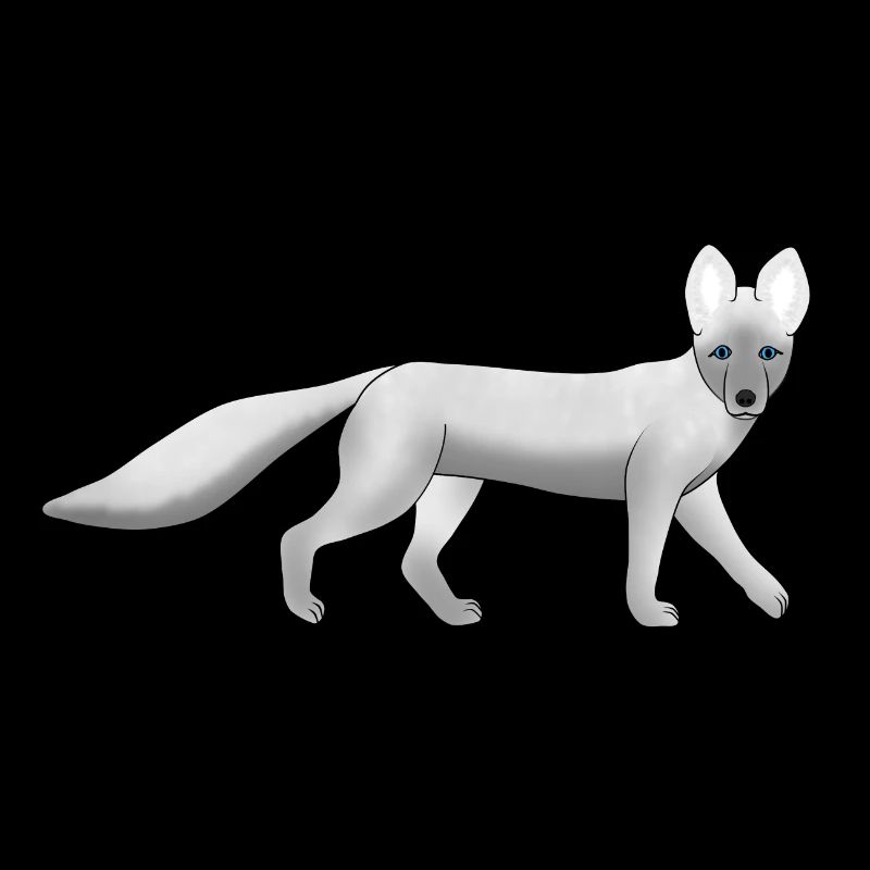 Arctic fox look