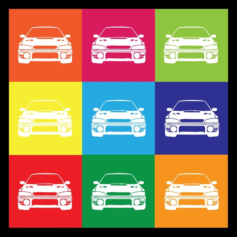 Multi Farbe Impreza