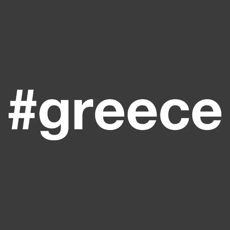 GRÈCE Hashtag