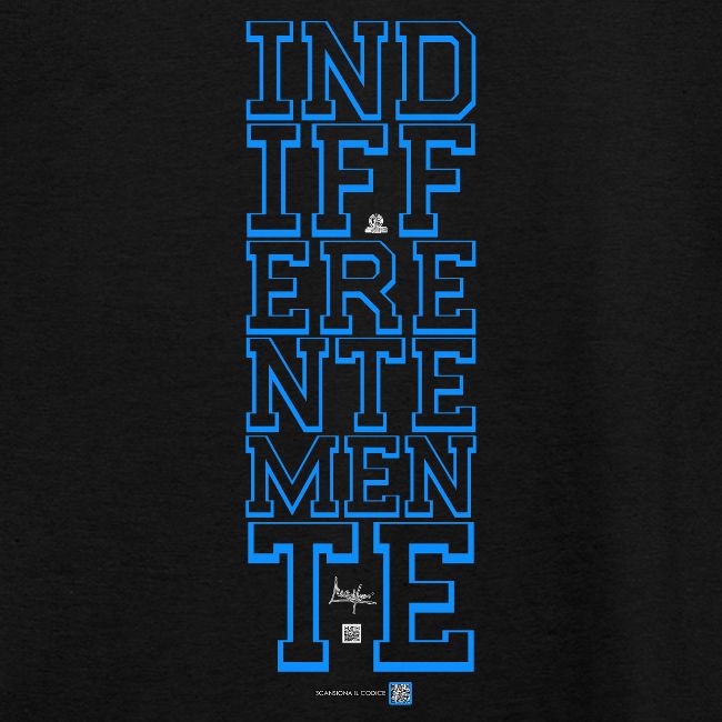 Indifferentemente (blu)