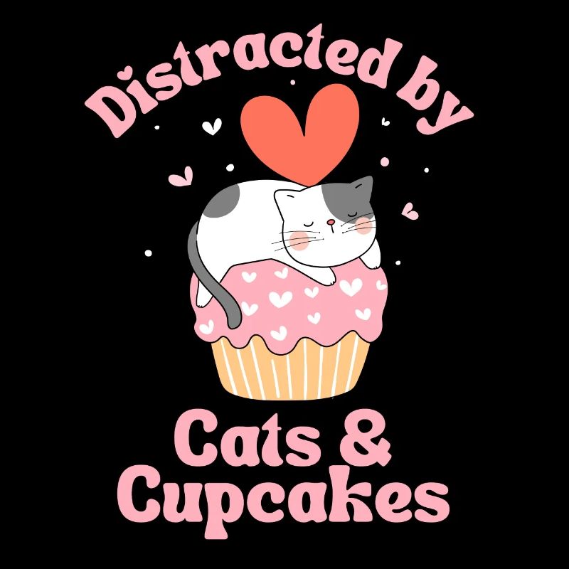 Cat Cupcake kawaii Cupcake and Cat Lovers