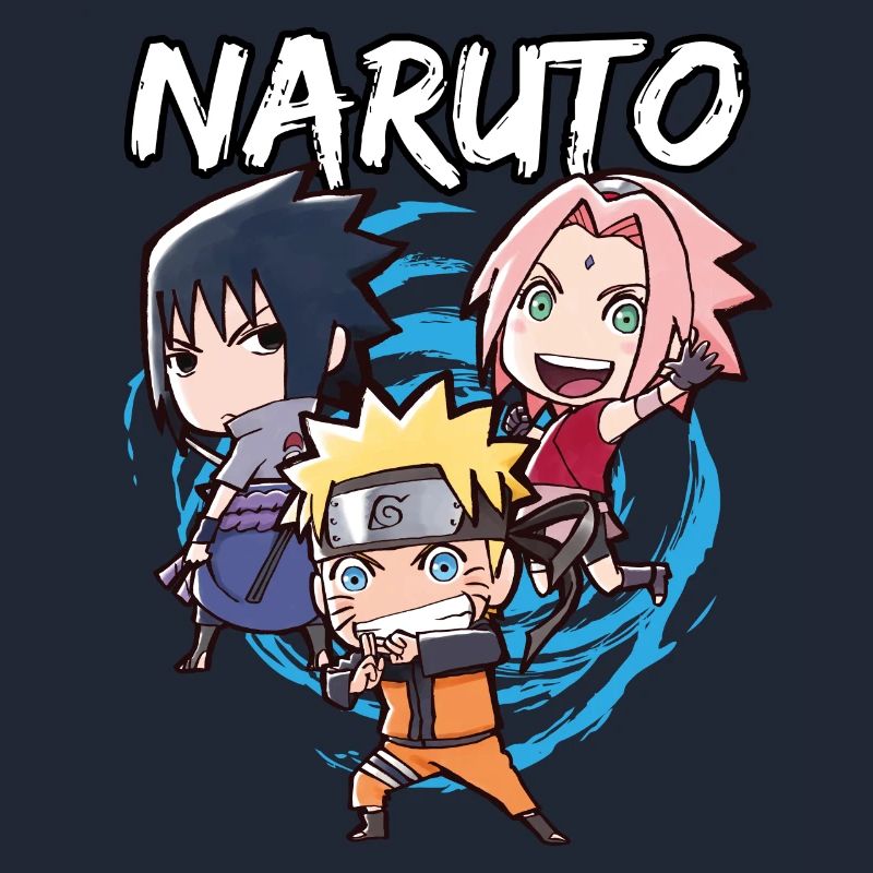 Naruto Shippuden Naruto, Sakura & Sasuke Als Chibi