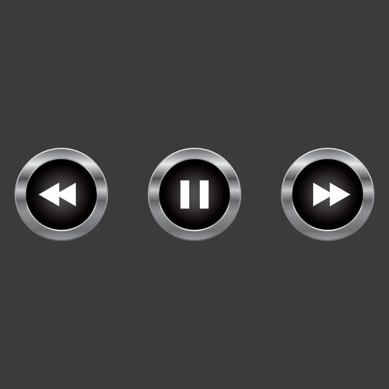 Audio control buttons