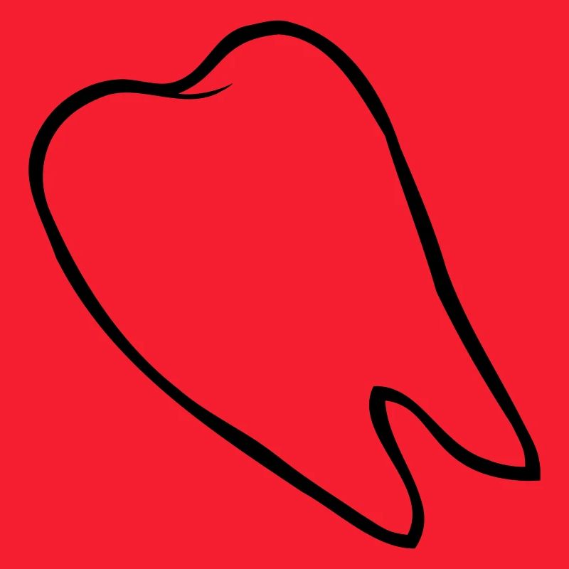 Verlorener Backenzahn Comic